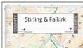 County Map of Stirling & Falkirk - 2026