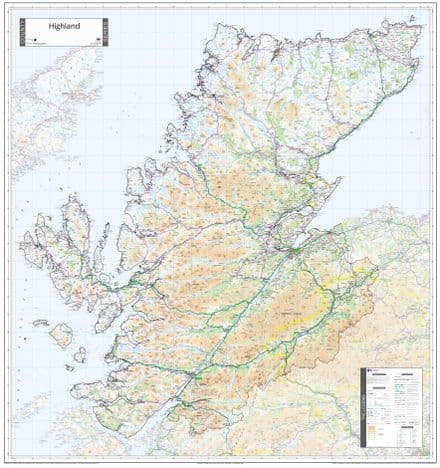 County Map of the Highlands - 2026