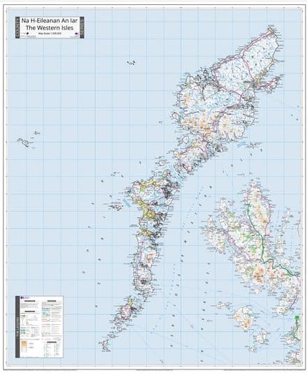 County Map of Western Isles - 2024