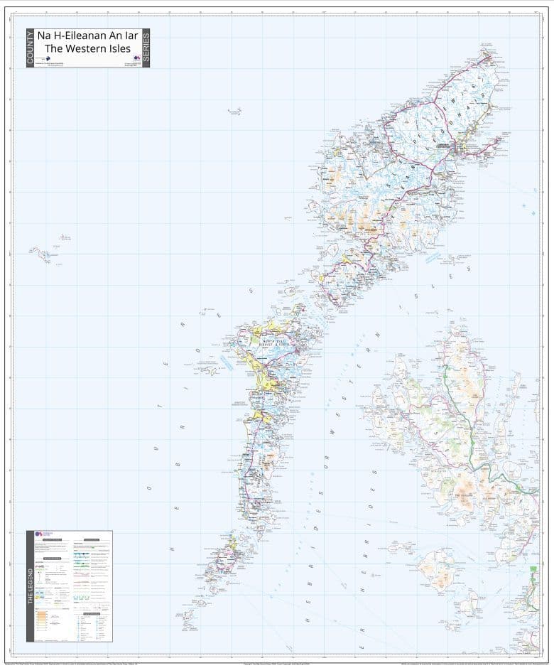 County Map of Western Isles - 2026