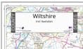 County Map of Wiltshire - 2026
