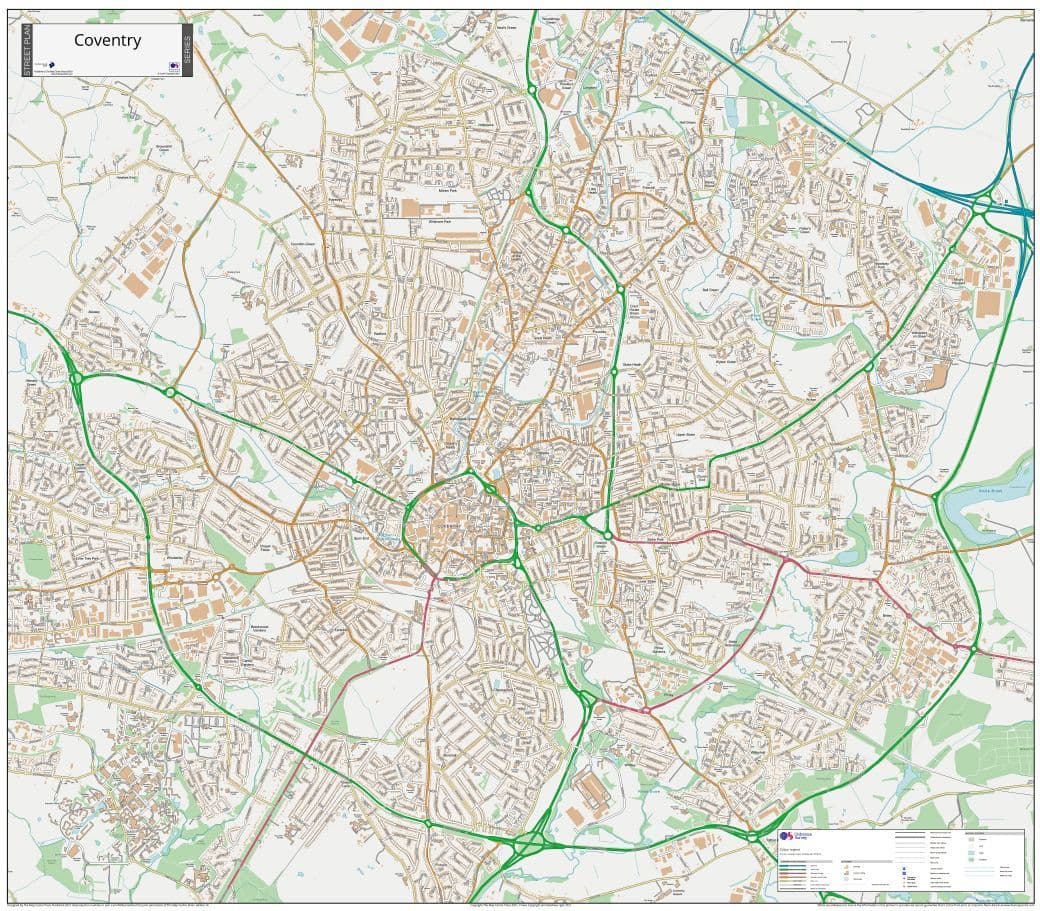 Coventry Street Map coventry-street-map