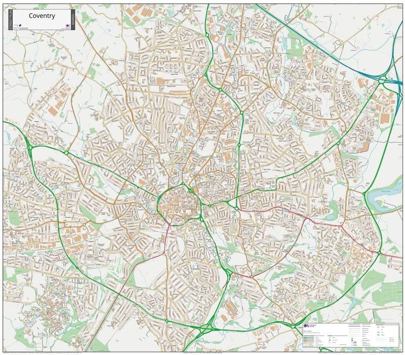 Coventry Street Map