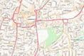 Crawley Street Map