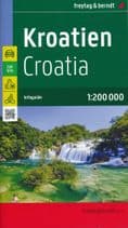 Croatia North & South 2 Map Set - Freytag & Berndt 1:200,000 (J166)