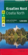 Croatia North & South 2 Map Set - Freytag & Berndt 1:200,000 (J166)