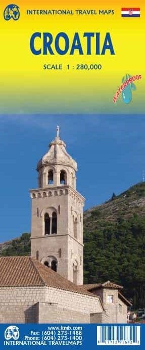 Croatia Travel Map - ITM