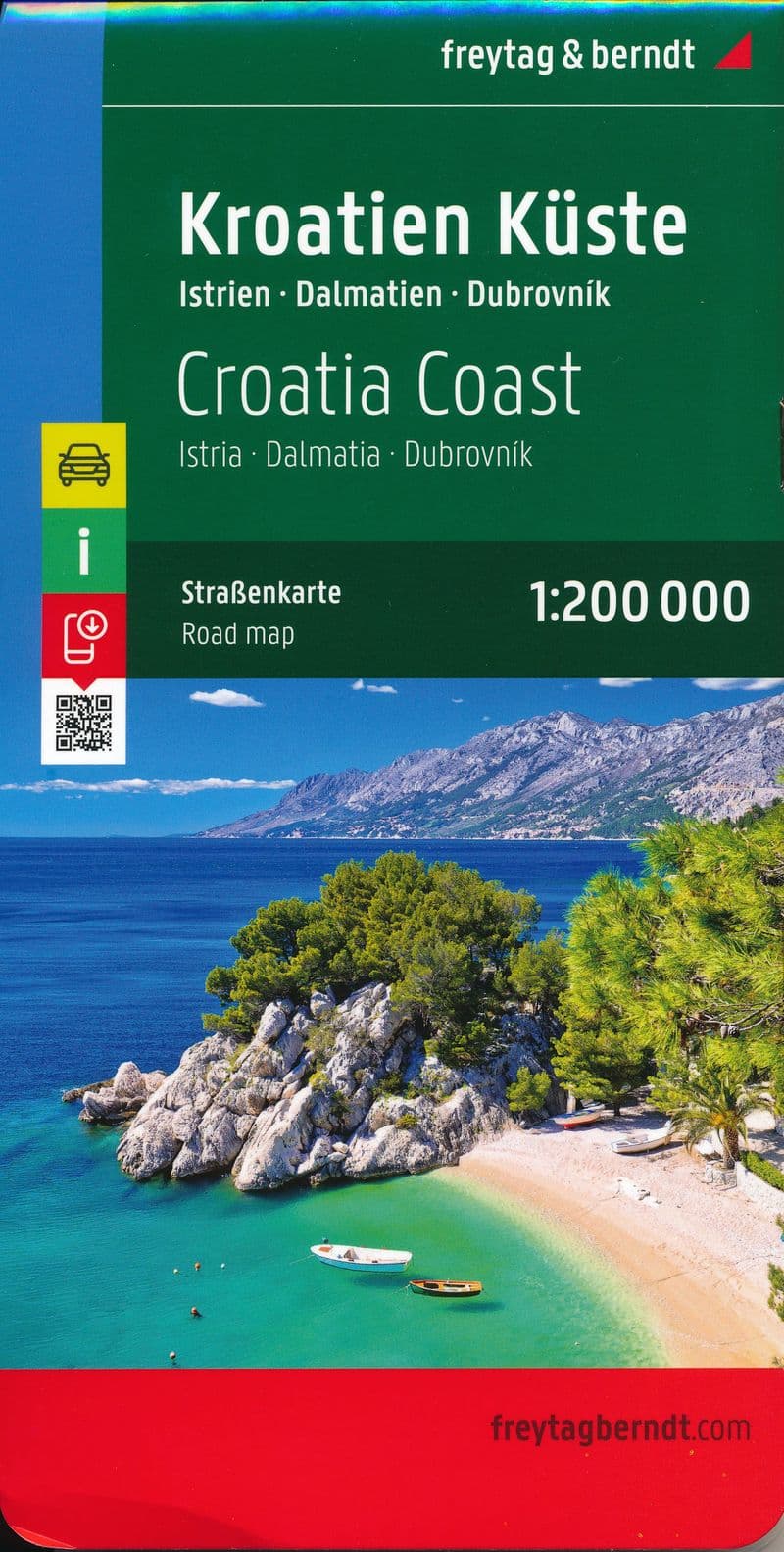 Croatian Coast - Freytag & Berndt 1:200,000 (FBJ.262)