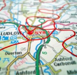 Postcode Two Letter Map UK Postcode Wall Maps