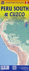 Cuzco & Peru South Travel Map - ITM