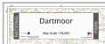 Dartmoor National Park - Wall Map - 2025