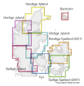 Denmark Cycling Map - 03 - Funen / Fyn (2 Map Set)
