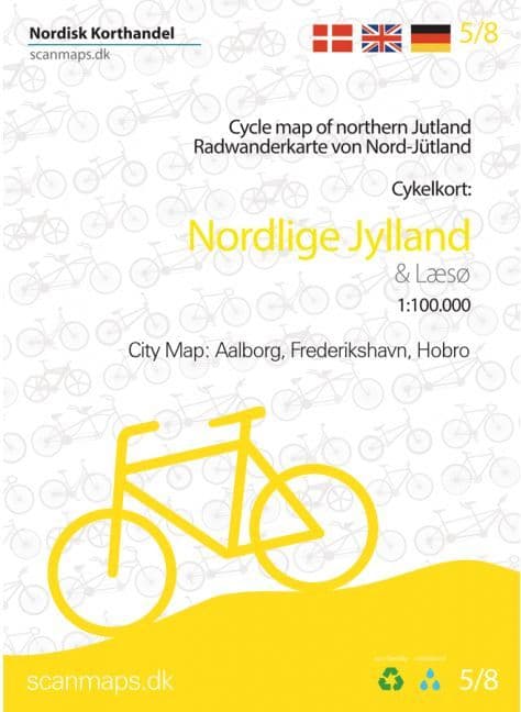 Denmark Cycling Map - 05 - North Jutland