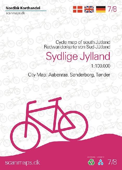 Denmark Cycling Map - 07 - South Jutland