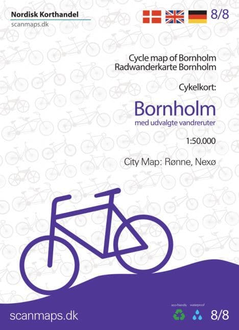 Denmark Cycling Map - 08 - Bornholm
