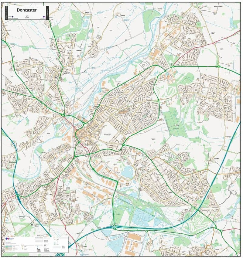 Doncaster Street Map