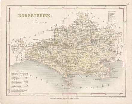 Dorsetshire - Joshua Archer c1833