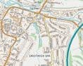 Droitwich Spa  Street Map