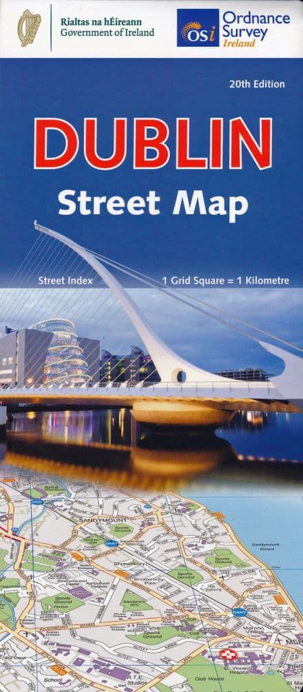 Dublin Street Map - Ordnance Survey Ireland