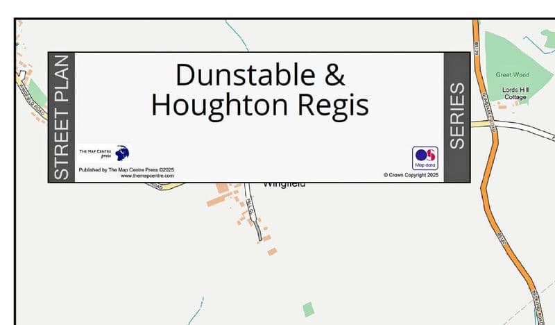 Dunstable Street Map - 2025