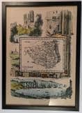 Durham - by 'Reuben Ramble' - Reproduction County Map