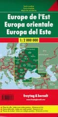 Eastern Europe Road Map - Freytag & Berndt