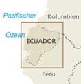Ecuador & Galapagos islands Road Map - Reise