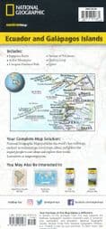 Ecuador & The Galapagos Islands Adventure Map - National Geographic