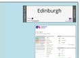 Edinburgh Street Map