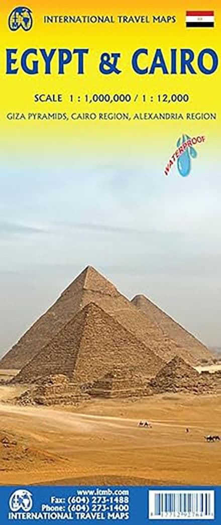 Egypt & Cairo - Road & Street Map - ITM