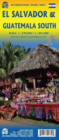 El Salvador & Southern Guatemala Road Map - ITM