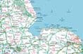 England & Wales - Planning Wall Map - 2024 - 92 x 102cm