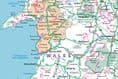 England & Wales - Planning Wall Map - 2024 - 92 x 102cm