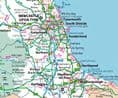 England & Wales - Planning Wall Map - 2024 - 92 x 102cm