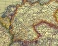 Europe Map with Africa and Asia - Published 1915 by National Geographic