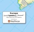 Europe Wall Map - Compact - Map Sherpa