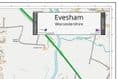 Evesham Street Map