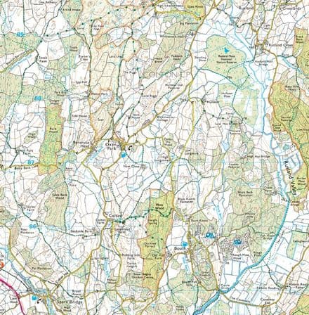 Extra Large Ordnance Survey 1:25,000 - Bespoke Map