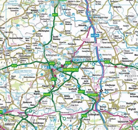 Extra Large Ordnance Survey 1:250,000 - Bespoke Map