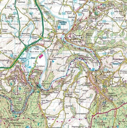 Extra Large Ordnance Survey 1:50,000 - Bespoke Map
