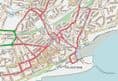 Folkestone Street Map