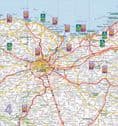 France Camping & Caravaning - A4 Road Atlas - Spiral