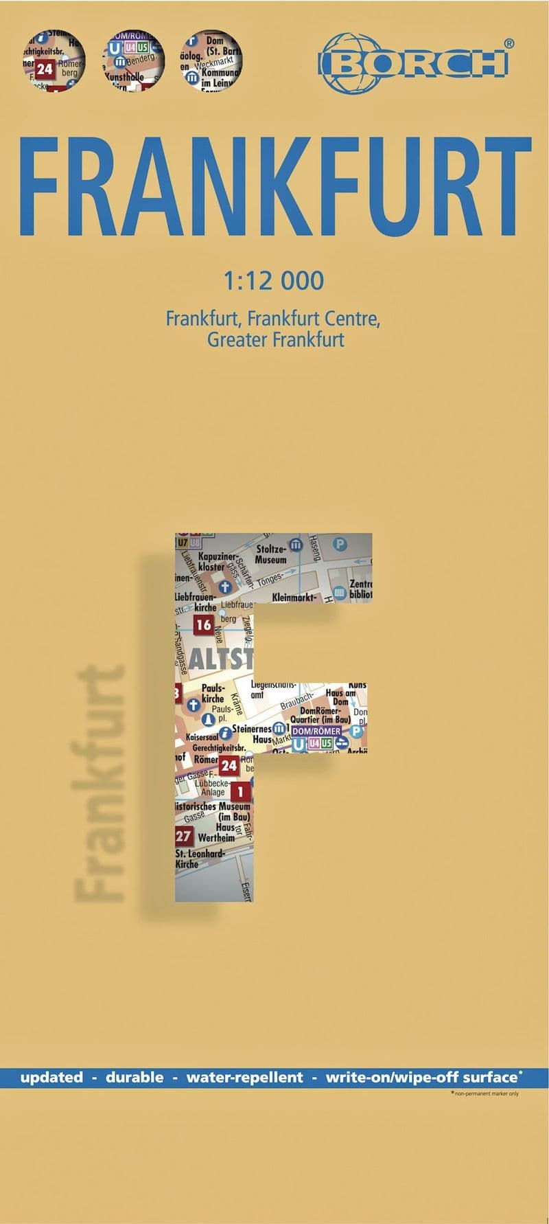Frankfurt Street Map - Borch