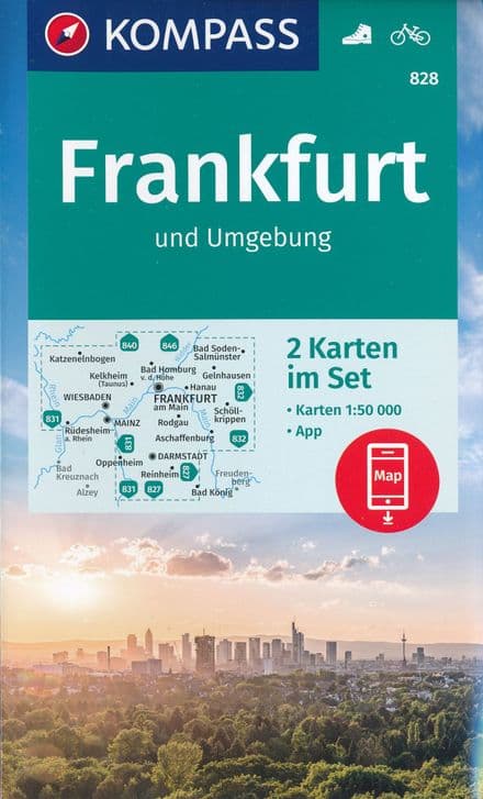 Frankfurt & Surrounding - Kompass 828