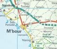 Gambia & Senegal Road Map - Reise