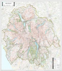 GB National Park Wall Maps