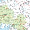 GB Postcode Area Map - Supersize (GBIPA) - 120 x 174cm