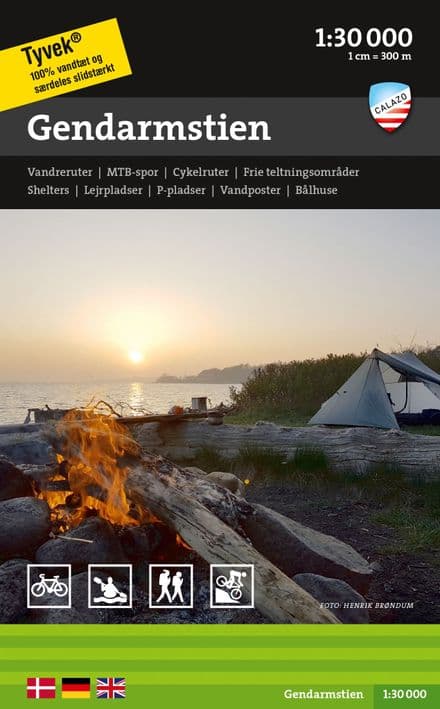 Gendarmstien - Calazo Hiking Map
