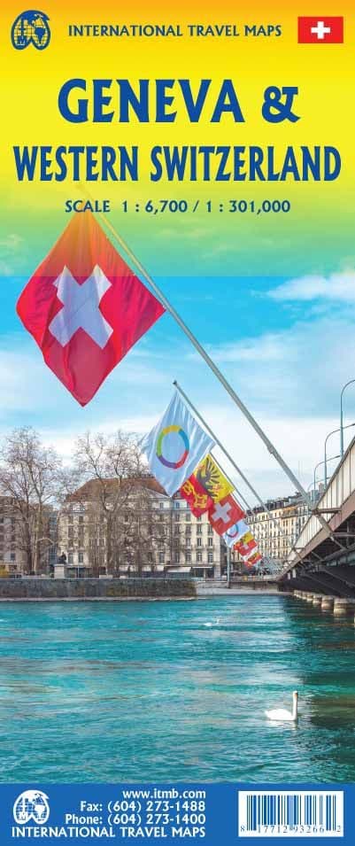 Geneva & Western Switzerland - Travel Map