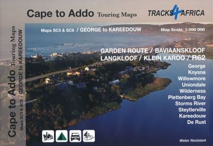 George to Kareedouw: Maps SC5 & SC6 - Tracks4Africa